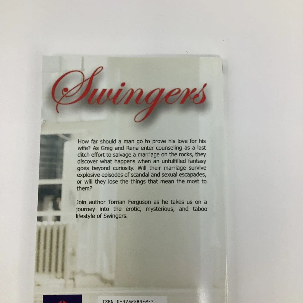 Swingers  by Torrian Ferguson 2004 Paperback Novel Book Erotic Fiction‎